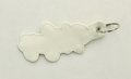 ITH Wifey Embroidered Keychain, Faux Leather Script Key Ring Embroidery Machine Design, 4x4 Hoop