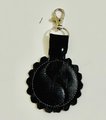 Yin Yang Lace Key Ring Embroidery Design, Sketch Fill Snap Hook (Digital Download)