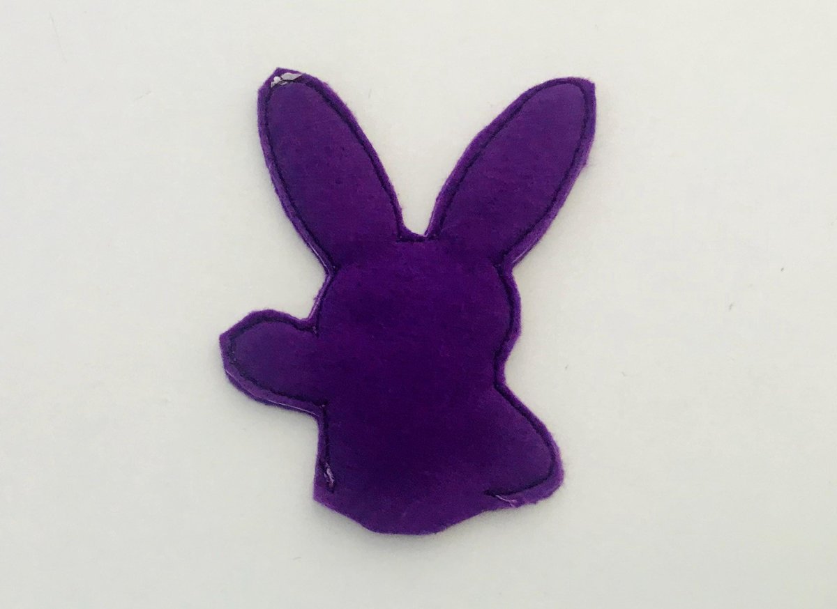 Purple Bobby Bilby Finger Puppet Embroidery Design (4x4 Hoop)