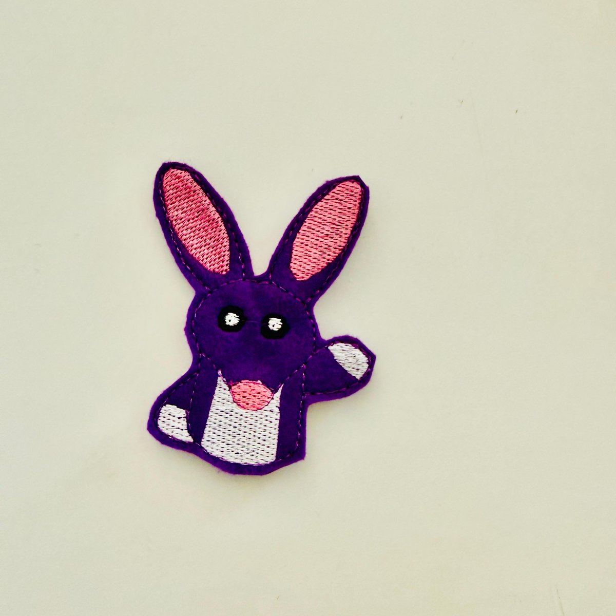Purple Bobby Bilby Finger Puppet Embroidery Design (4x4 Hoop)