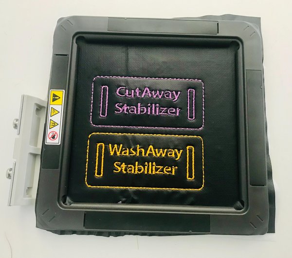 ITH  Stabilizer Label Embroidery Design, for Cutaway - Washaway -Solv-Tearaway- Organizer, Machine Embroidery Designs